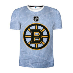 Мужская футболка 3D спортивная с принтом Boston Bruins в Белгороде, 100% полиэстер с улучшенными характеристиками | приталенный силуэт, круглая горловина, широкие плечи, сужается к линии бедра | boston | boston bruins | hockey | nhl | бостон | бостон брюинз | кубок стенли | нхл | спорт | хоккей | шайба