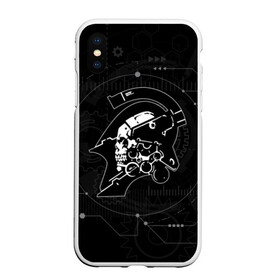 Чехол для iPhone XS Max матовый с принтом KOJIMA PRODUCTIONS в Белгороде, Силикон | Область печати: задняя сторона чехла, без боковых панелей | bridges | death | game | games | hideo | kojima | logo | mads | mikkelsen | norman | porter | reedus | sam | stranding | гений | дес | игра | игры | кодзима | лого | миккельсен | портер | ридус | стрендинг | сэм | хидео