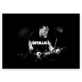 Поздравительная открытка с принтом METALLICA в Белгороде, 100% бумага | плотность бумаги 280 г/м2, матовая, на обратной стороне линовка и место для марки
 | Тематика изображения на принте: matters metallica | music | nothing else | rock | trash metal | группа | музыка | музыканты | рок | трэш металл