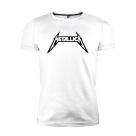 Мужская футболка премиум с принтом METALLICA в Белгороде, 92% хлопок, 8% лайкра | приталенный силуэт, круглый вырез ворота, длина до линии бедра, короткий рукав | matters metallica | music | nothing else | rock | trash metal | группа | музыка | музыканты | рок | трэш металл