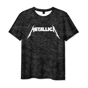 Мужская футболка 3D с принтом METALLICA в Белгороде, 100% полиэфир | прямой крой, круглый вырез горловины, длина до линии бедер | matters metallica | music | nothing else | rock | trash metal | группа | металлика | музыка | музыканты | рок | трэш металл