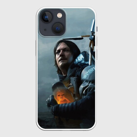 Чехол для iPhone 13 mini с принтом Сэм   DEATH STRANDING в Белгороде,  |  | cliff | death | game | games | hideo | kojima | logo | mads | mikkelsen | norman | porter | reedus | sam | stranding | дес | игра | игры | клифф | кодзима | лого | миккельсен | портер | ридус | стрендинг | сэм | хидео