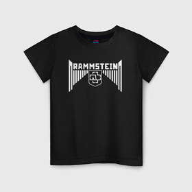Детская футболка хлопок с принтом Rammstein в Белгороде, 100% хлопок | круглый вырез горловины, полуприлегающий силуэт, длина до линии бедер | deutschland | duhastviel.mutter | hevy metal | meinteil | music | rammstein | rammsteinfan | ramshtain | rock | германия | метал | музыка | немцы | рамштаин | рамштайн | рамштейн | рок