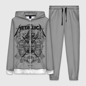 Женский костюм 3D с принтом Metallica в Белгороде,  |  | album | black | concert | heavy | kirk | metal | metallica | music | rock | tolls | джеймс хэтфилд | кирк хэмметт | клифф бёртон | ларс ульрих | метал | металлика | трэш