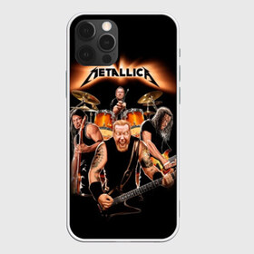 Чехол для iPhone 12 Pro Max с принтом Metallica в Белгороде, Силикон |  | Тематика изображения на принте: album | black | concert | heavy | kirk | metal | metallica | music | rock | tolls | джеймс хэтфилд | кирк хэмметт | клифф бёртон | ларс ульрих | метал | металлика | трэш