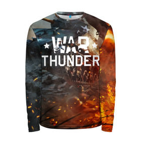 Мужской лонгслив 3D с принтом war thunder (ник на спине) в Белгороде, 100% полиэстер | длинные рукава, круглый вырез горловины, полуприлегающий силуэт | Тематика изображения на принте: war thunder | war thunder 2019 | war thunder лучшие | war thunder самолеты | war thunder танки | вар тандер | игра war thunder | купить футболку war thunder | футболки war thunder