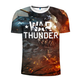 Мужская футболка 3D спортивная с принтом war thunder (ник на спине) в Белгороде, 100% полиэстер с улучшенными характеристиками | приталенный силуэт, круглая горловина, широкие плечи, сужается к линии бедра | Тематика изображения на принте: war thunder | war thunder 2019 | war thunder лучшие | war thunder самолеты | war thunder танки | вар тандер | игра war thunder | купить футболку war thunder | футболки war thunder