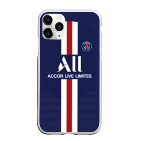 Чехол для iPhone 11 Pro матовый с принтом PSG Home 19-20 в Белгороде, Силикон |  | champions league | france | mbappe | neymar | psg | лига чемпионов | мбаппе | неймар | париж | псж | франция | чемпион