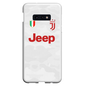 Чехол для Samsung S10E с принтом Juventus away 19-20 в Белгороде, Силикон | Область печати: задняя сторона чехла, без боковых панелей | champions | cristiano | italy | juventus | league | ronaldo | италия | криштиану | лига | роналду | чемпионов | ювентус