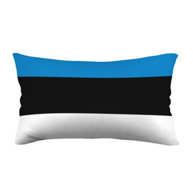 Подушка 3D антистресс с принтом Эстония. Флаг. в Белгороде, наволочка — 100% полиэстер, наполнитель — вспененный полистирол | состоит из подушки и наволочки на молнии | балтии | государство | прибалтика | республика | снг | ссср | страна | страны | эстония