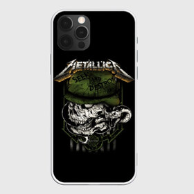 Чехол для iPhone 12 Pro Max с принтом Metallica в Белгороде, Силикон |  | metallica | группа | метал | металлика | музыка | песни | рок