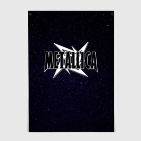 Постер с принтом Metallica в Белгороде, 100% бумага
 | бумага, плотность 150 мг. Матовая, но за счет высокого коэффициента гладкости имеет небольшой блеск и дает на свету блики, но в отличии от глянцевой бумаги не покрыта лаком | metallica | группа | метал | металлика | музыка | песни | рок
