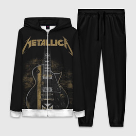 Женский костюм 3D с принтом Metallica в Белгороде,  |  | album | black | concert | heavy | kirk | metal | metallica | music | rock | tolls | джеймс хэтфилд | кирк хэмметт | клифф бёртон | ларс ульрих | метал | металлика | трэш