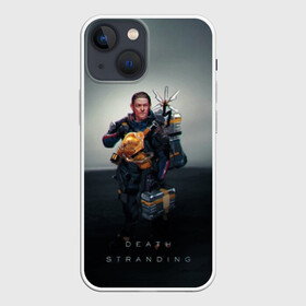 Чехол для iPhone 13 mini с принтом DS в Белгороде,  |  | cliff | deadman | death stranding | fragile | hideo kojima | mads mikkelsen | norman reedus | sam | дельторо | дэдмен | коджима | кодзима | мадс миккельсен | норман ридус | сэм | хидео