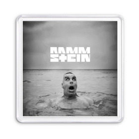 Магнит 55*55 с принтом RAMMSTEIN в Белгороде, Пластик | Размер: 65*65 мм; Размер печати: 55*55 мм | Тематика изображения на принте: 2019 | lindemann | logo | metal | ramm | rammstein | ramstein | rock.band | stein | symbol | till | группа | концерт | линдеманн | лого | метал | раммштайн | рамштайн | рок | символ | тилль