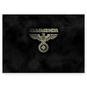 Поздравительная открытка с принтом Rammstein в Белгороде, 100% бумага | плотность бумаги 280 г/м2, матовая, на обратной стороне линовка и место для марки
 | Тематика изображения на принте: lindemann | rammstain | rammstein | rammstein 2019 | ramstein | группы | метал | музыка | рок | тилль линдеманн