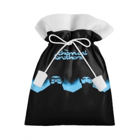 Подарочный 3D мешок с принтом The Chemical Brothers в Белгороде, 100% полиэстер | Размер: 29*39 см | Тематика изображения на принте: 