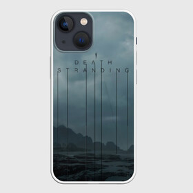 Чехол для iPhone 13 mini с принтом DEATH STRANDING | DS в Белгороде,  |  | bridges | death stranding | fragile express | games | kojima | kojima productions | logo | ludens | игры | кодзима | лого | люденс