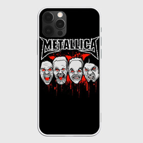 Чехол для iPhone 12 Pro Max с принтом Metallica в Белгороде, Силикон |  | Тематика изображения на принте: album | black | concert | heavy | kirk | metal | metallica | music | rock | tolls | джеймс хэтфилд | кирк хэмметт | клифф бёртон | ларс ульрих | метал | металлика | трэш