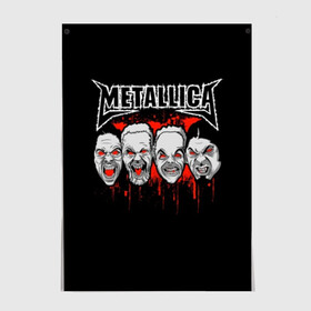 Постер с принтом Metallica в Белгороде, 100% бумага
 | бумага, плотность 150 мг. Матовая, но за счет высокого коэффициента гладкости имеет небольшой блеск и дает на свету блики, но в отличии от глянцевой бумаги не покрыта лаком | album | black | concert | heavy | kirk | metal | metallica | music | rock | tolls | джеймс хэтфилд | кирк хэмметт | клифф бёртон | ларс ульрих | метал | металлика | трэш
