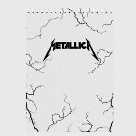 Скетчбук с принтом METALLICA в Белгороде, 100% бумага
 | 48 листов, плотность листов — 100 г/м2, плотность картонной обложки — 250 г/м2. Листы скреплены сверху удобной пружинной спиралью | matters metallica | music | nothing else | rock | trash metal | группа | музыка | музыканты | рок | трэш металл