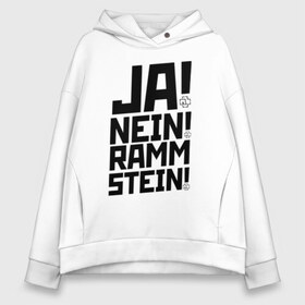 Женское худи Oversize хлопок с принтом RAMMSTEIN в Белгороде, френч-терри — 70% хлопок, 30% полиэстер. Мягкий теплый начес внутри —100% хлопок | боковые карманы, эластичные манжеты и нижняя кромка, капюшон на магнитной кнопке | du hast | mein herz | rammstein | rammstein rock | ramstein | группа rammstein | концерт рамштайн | рамштайн | рамштайн дойчланд | тилль линдеманн | у хаст