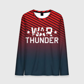 Мужской лонгслив 3D с принтом War thunder в Белгороде, 100% полиэстер | длинные рукава, круглый вырез горловины, полуприлегающий силуэт | war thunder | war thunder 2019 | war thunder лучшие | war thunder самолеты | war thunder танки | вар тандер | гром войны | игра war thunder | купить футболку war thunder | футболки war thunder