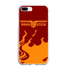 Чехол для iPhone 7Plus/8 Plus матовый с принтом Rammstein в Белгороде, Силикон | Область печати: задняя сторона чехла, без боковых панелей | du hast | heavy | herzeleid | metal | mutter | rammstein | reise | rosenrot | sehnsucht | till lindemann | группа | метал | рамштайн | рок | тилль линдеманн | хард