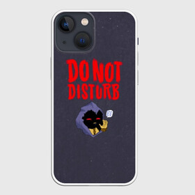 Чехол для iPhone 13 mini с принтом Do not disturb в Белгороде,  |  | Тематика изображения на принте: disturbed | альтернативный | встревоженные | группа | джон мойер | дистербд | дистербед | дэвид дрейман | дэн дониган | майк венгрен | метал | нюметал | рок | хеви | хевиметал