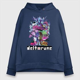 Женское худи Oversize хлопок с принтом Deltarune в Белгороде, френч-терри — 70% хлопок, 30% полиэстер. Мягкий теплый начес внутри —100% хлопок | боковые карманы, эластичные манжеты и нижняя кромка, капюшон на магнитной кнопке | Тематика изображения на принте: deltarune | game | pattern | undyne | арт | арты | герои игры | дельта руны | дельтарун | детям | запечатка | игра | игровая | крис | патерн | персонажи | стиль | яркая