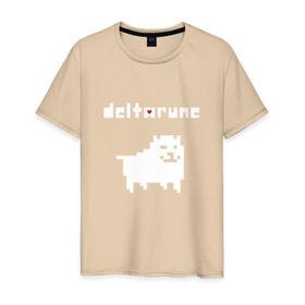 Мужская футболка хлопок с принтом DELTARUNE в Белгороде, 100% хлопок | прямой крой, круглый вырез горловины, длина до линии бедер, слегка спущенное плечо. | delta r | delta rune | deltarune | deltarune 2 | deltarune сердце | дельта | дельта руна | дельтаран.