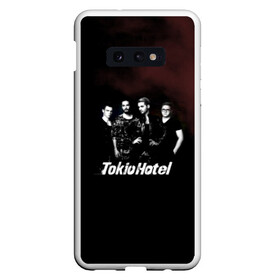 Чехол для Samsung S10E с принтом Tokio Hotel в Белгороде, Силикон | Область печати: задняя сторона чехла, без боковых панелей | Тематика изображения на принте: hotel | island | tokio | tokio hotel | альтернативный | билл каулитц | георг листинг | группа | густав шефер | отель | пауэр | поп | рок | синти | синтипоп | токийский | токио | том каулитц | хотель