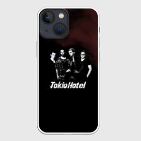 Чехол для iPhone 13 mini с принтом Tokio Hotel в Белгороде,  |  | hotel | island | tokio | tokio hotel | альтернативный | билл каулитц | георг листинг | группа | густав шефер | отель | пауэр | поп | рок | синти | синтипоп | токийский | токио | том каулитц | хотель
