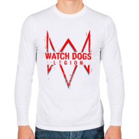 Мужской лонгслив хлопок с принтом WATCH DOGS LEGION в Белгороде, 100% хлопок |  | action | ct os | ded sec | fox | game | hacker | legion | watch dogs | watch dogs 2 | watch dogs legion | знак лиса | игра | компьютерная игра | легион | хакер