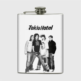 Фляга с принтом Tokio Hotel в Белгороде, металлический корпус | емкость 0,22 л, размер 125 х 94 мм. Виниловая наклейка запечатывается полностью | alternative rock | band | bill kaulitz | boys | german | hotel | music | pop rock | powerpop | synthpop | tokyo | tom ka | альтернативный рок | билл каулитц | георг листинг | группа | густав шефер | мальчики | музыка | немецкая | отель | пауэр поп
