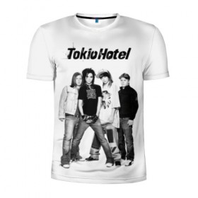 Мужская футболка 3D спортивная с принтом Tokio Hotel в Белгороде, 100% полиэстер с улучшенными характеристиками | приталенный силуэт, круглая горловина, широкие плечи, сужается к линии бедра | alternative rock | band | bill kaulitz | boys | german | hotel | music | pop rock | powerpop | synthpop | tokyo | tom ka | альтернативный рок | билл каулитц | георг листинг | группа | густав шефер | мальчики | музыка | немецкая | отель | пауэр поп