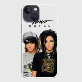 Чехол для iPhone 13 mini с принтом Tokio Hotel в Белгороде,  |  | alternative rock | band | bill kaulitz | boys | german | hotel | music | pop rock | powerpop | synthpop | tokyo | tom ka | альтернативный рок | билл каулитц | георг листинг | группа | густав шефер | мальчики | музыка | немецкая | отель | пауэр поп