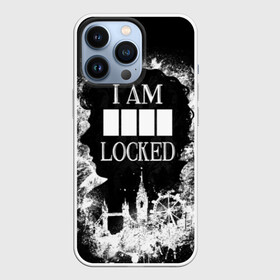 Чехол для iPhone 13 Pro с принтом I AM LOCKED в Белгороде,  |  | holmes | mr moment | sherlock | ватсон | дедукция | детектив | камбербэтч | мориарти | мр момент | сериал | фильм | холмс | холодное чтение | шерлок