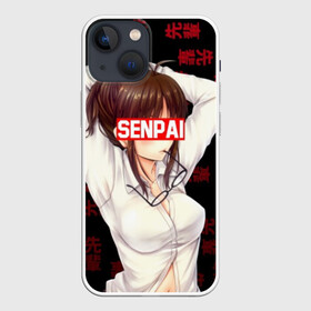 Чехол для iPhone 13 mini с принтом Anime (Senpai) 7 в Белгороде,  |  | ahegao | anime | japan | manga | senpai | аниме | ахегао | китай | манга | сенпай | япония