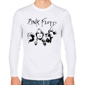 Мужской лонгслив хлопок с принтом Pink Floyd в Белгороде, 100% хлопок |  | pink floyd | pinkfloyd | арт | артрок | группа | дэвид гилмор | пинк флойд | пинкфлойд | прогрессивный | психоделический | рок | сид барретт | симфонический | спэйс | эйсид | экспериментальный