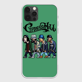 Чехол для iPhone 12 Pro с принтом Cypress Hill в Белгороде, силикон | область печати: задняя сторона чехла, без боковых панелей | b real | cypress hill | dj muggs | eric bobo | sen dog | альтернативный рэп | американская | гангста рэп | кипарисовый | лос анджелес | музыка | ню метал | рэп метал | рэп рок | рэпкор | сен дог | сша | хип хоп