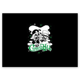 Поздравительная открытка с принтом Cypress Hill в Белгороде, 100% бумага | плотность бумаги 280 г/м2, матовая, на обратной стороне линовка и место для марки
 | b real | cypress hill | dj muggs | eric bobo | sen dog | альтернативный рэп | американская | гангста рэп | кипарисовый | лос анджелес | музыка | ню метал | рэп метал | рэп рок | рэпкор | сен дог | сша | хип хоп
