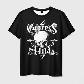 Мужская футболка 3D с принтом Cypress Hill в Белгороде, 100% полиэфир | прямой крой, круглый вырез горловины, длина до линии бедер | Тематика изображения на принте: b real | cypress hill | dj muggs | eric bobo | sen dog | альтернативный рэп | американская | гангста рэп | кипарисовый | лос анджелес | музыка | ню метал | рэп метал | рэп рок | рэпкор | сен дог | сша | хип хоп