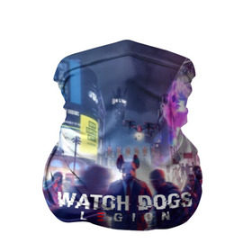 Бандана-труба 3D с принтом WATCH DOGS LEGION в Белгороде, 100% полиэстер, ткань с особыми свойствами — Activecool | плотность 150‒180 г/м2; хорошо тянется, но сохраняет форму | action | ct os | ded sec | fox | game | hacker | legion | watch dogs | watch dogs 2 | watch dogs legion | знак лиса | игра | компьютерная игра | легион | хакер