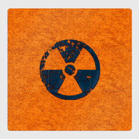 Магнитный плакат 3Х3 с принтом Радиация в Белгороде, Полимерный материал с магнитным слоем | 9 деталей размером 9*9 см | Тематика изображения на принте: radiation | кислота | прикол | прикольная картинка | радиация