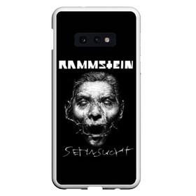 Чехол для Samsung S10E с принтом Rammstein в Белгороде, Силикон | Область печати: задняя сторона чехла, без боковых панелей | Тематика изображения на принте: deutschland | duhastviel.mutter | hevy metal | meinteil | music | rammstein | rammsteinfan | ramshtain | rock | германия | метал | музыка | немцы | рамштаин | рамштайн | рамштейн | рок