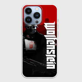Чехол для iPhone 13 Pro с принтом Wolfenstein в Белгороде,  |  | cyberpilot | new colossus | new order | old blood | wolfenstein | youngblood | игры