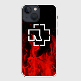 Чехол для iPhone 13 mini с принтом RAMMSTEIN в Белгороде,  |  | fire | metallica | music | rammstein | rock | металл | металлика | музыка | огонь | пламя | раммштайн | рок | рок группа