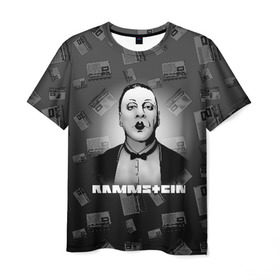 Мужская футболка 3D с принтом Rammstein в Белгороде, 100% полиэфир | прямой крой, круглый вырез горловины, длина до линии бедер | 2019 | du hast | lindemann | radio | rammstein | rammsteinfan | till | группы | линдеманн | метал | музыка | радио | рамштаин | рамштайн | рамштейн | рок | тилль | тиль