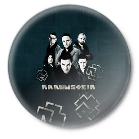 Значок с принтом Rammstein в Белгороде,  металл | круглая форма, металлическая застежка в виде булавки | du hast | lindemann | rammstein | rammsteinfan | ramstein | till | группы | линдеманн | метал | музыка | рамштаин | рамштайн | рамштейн | рок | тилль | тиль